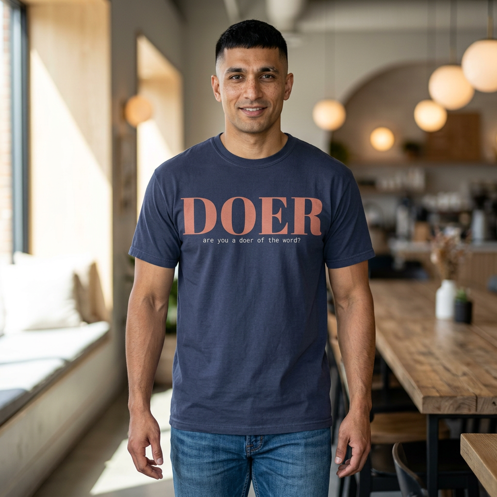 Doer of the Word T-shirt | Conversation Starter Tee